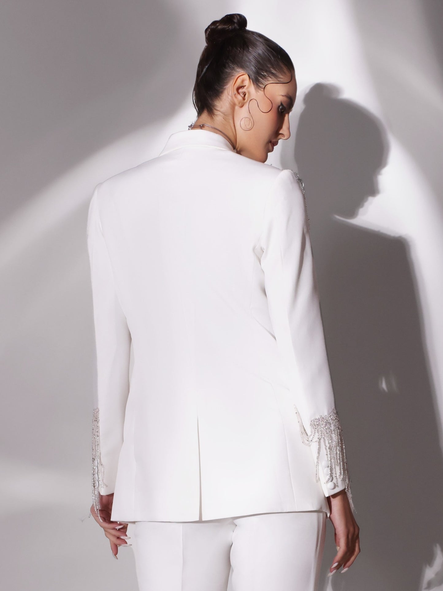 ANGELINA Embellished Blazer