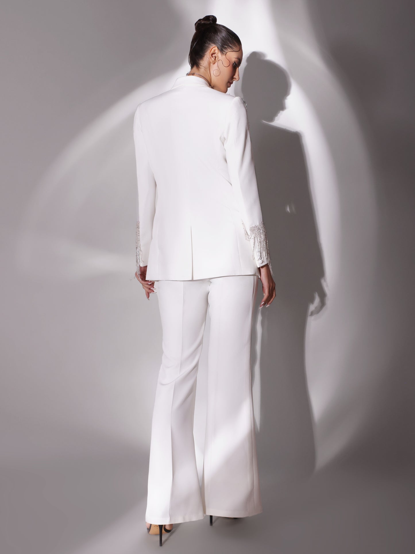 ANGELINA Embellished Blazer & Pants set (2Pc)