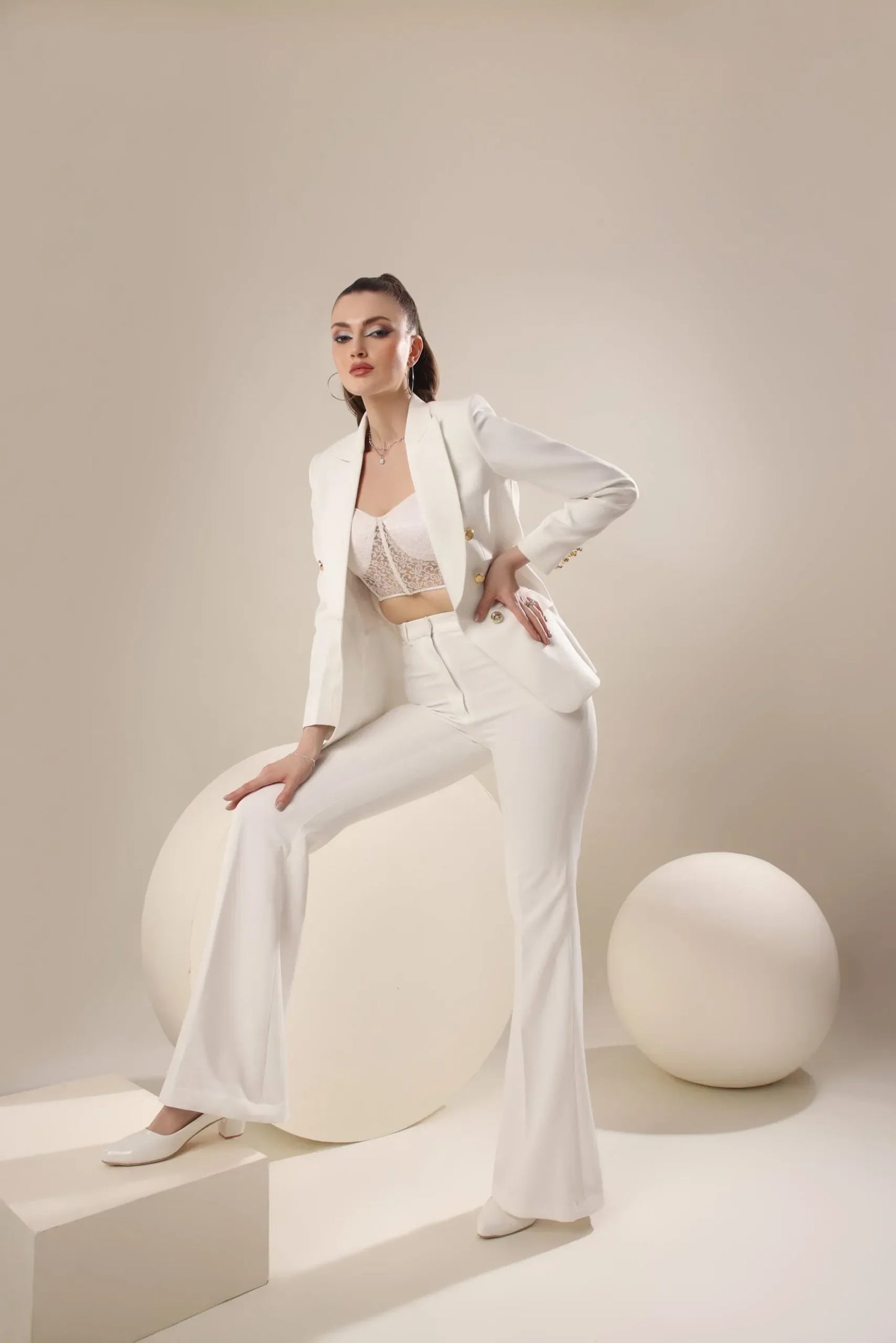 CATHERINE Blazer & Pants set