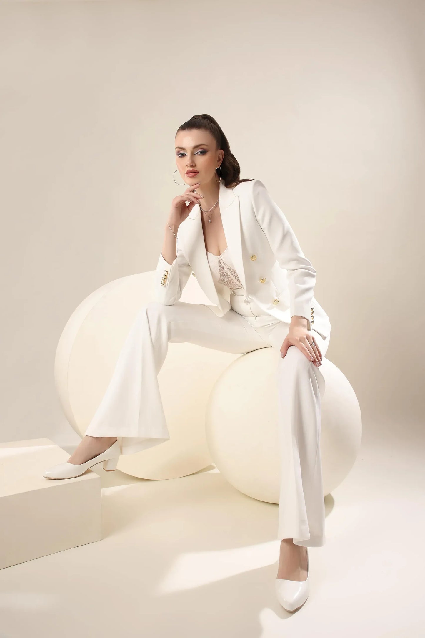 CATHERINE Blazer & Pants set