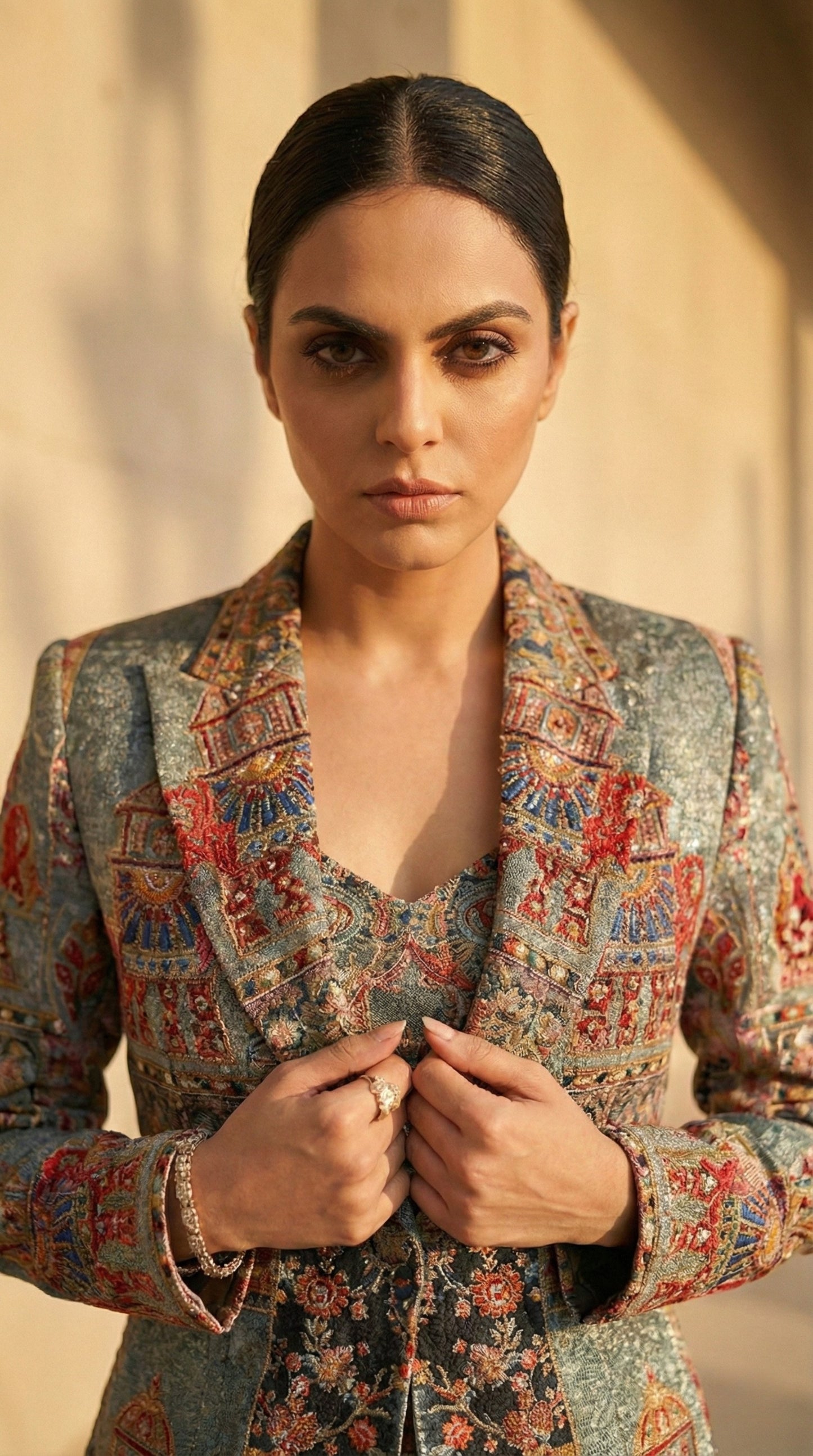 elegant blazer look