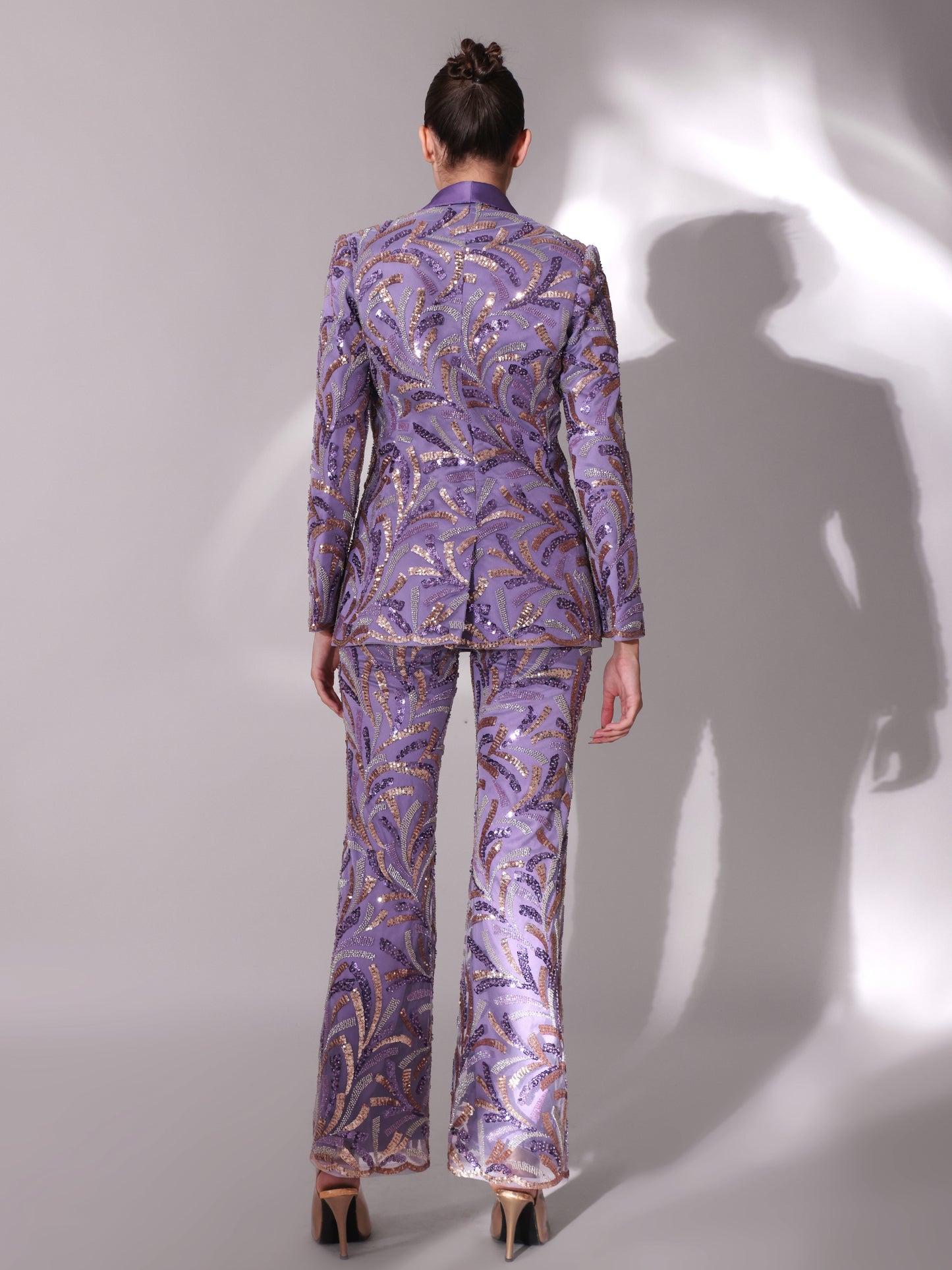 LACEY Sequin Blazer & Pants set (2Pc)