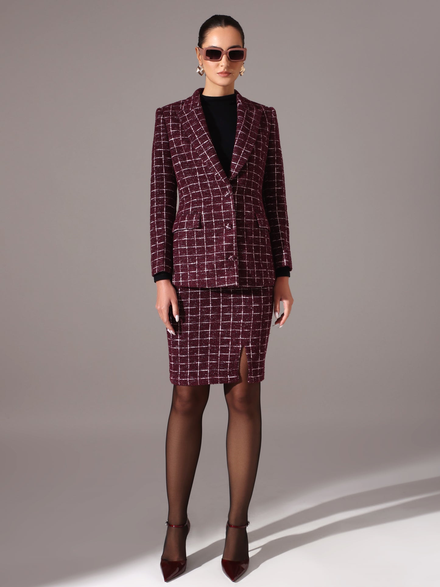 MADELEINE Blazer & Skirt set (2Pc)