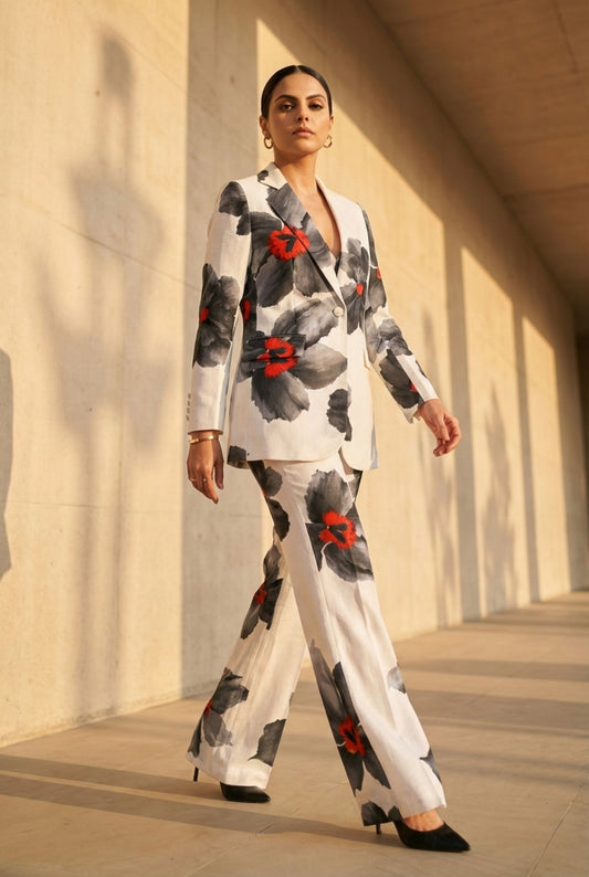 BLUSH Blazer & Pants set (2pcs)