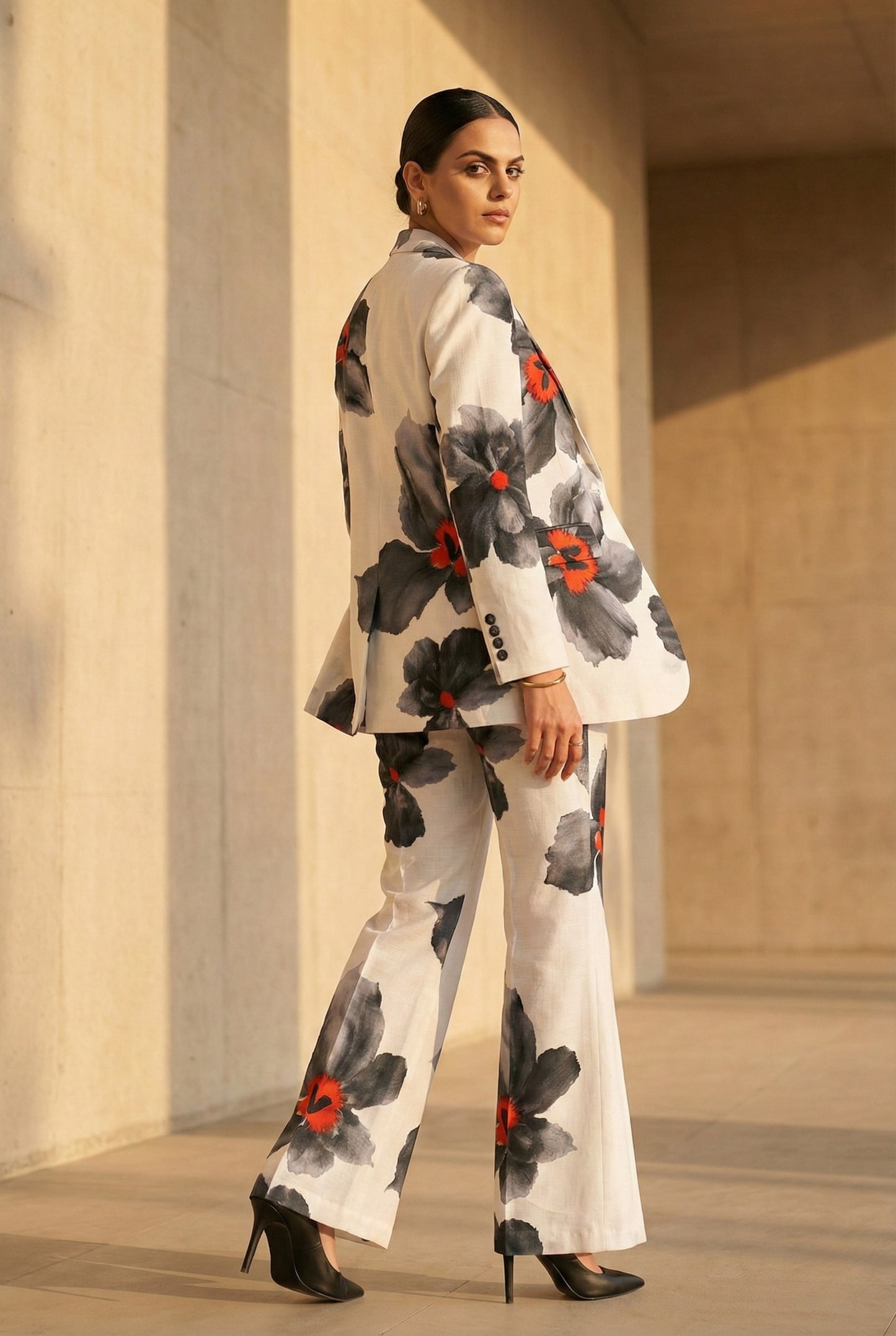 BLUSH Blazer & Pants set (2pcs)