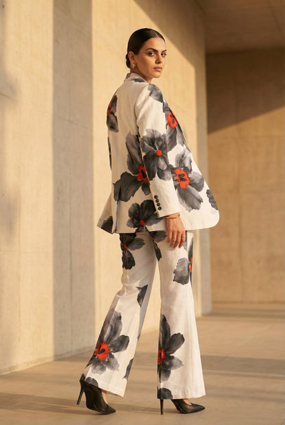 BLUSH Blazer & Pants set (2pcs)