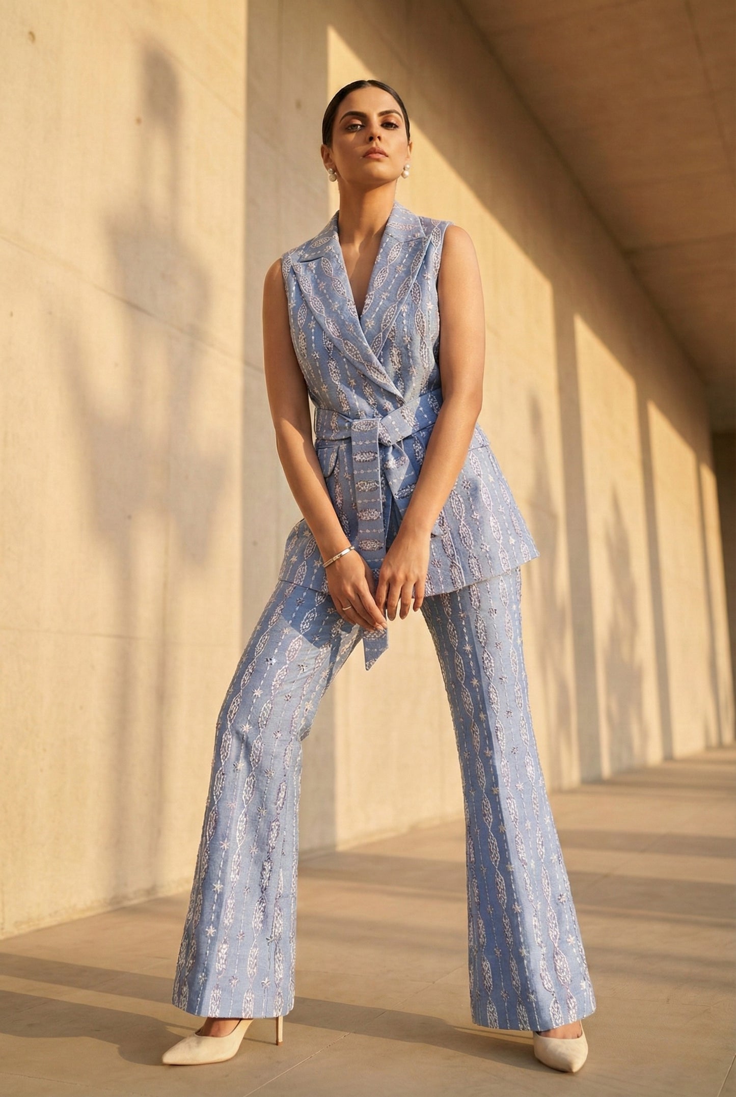 IVORA Denim Blazer & Pants set (2pcs)
