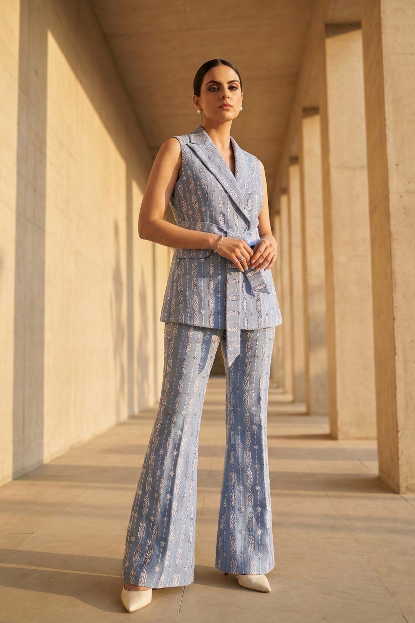 IVORA Denim Blazer & Pants set (2pcs)