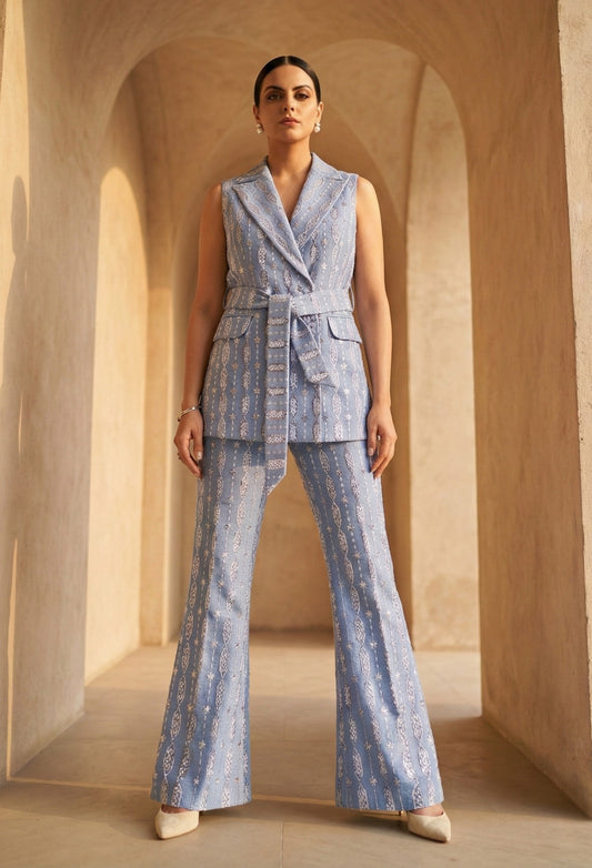 IVORA Denim Blazer & Pants set (2pcs)