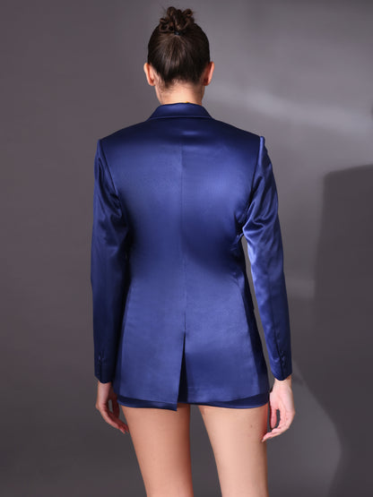 KELLY Satin Blazer